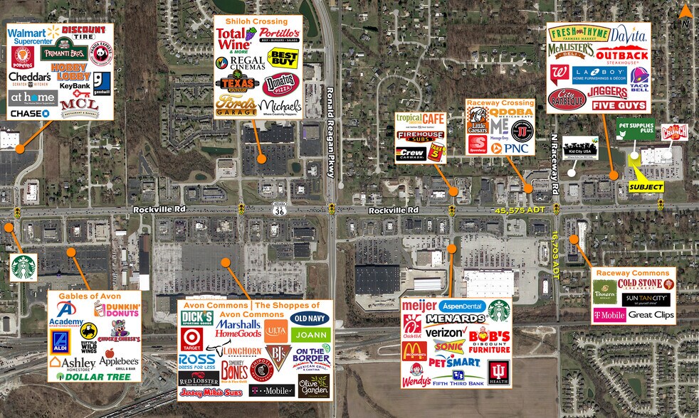 More Photos Of 9140-9210 Rockville Rd, Indianapolis Unknown For Lease