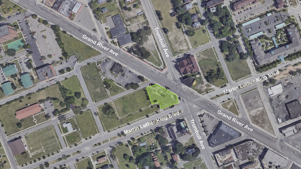 3531 Grand River Ave, Detroit, MI 48208 Land For Sale