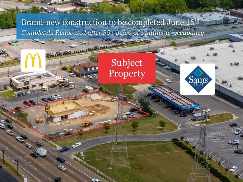 More Photos Of 2180 Covington Pike, Memphis Fast Food For Sale