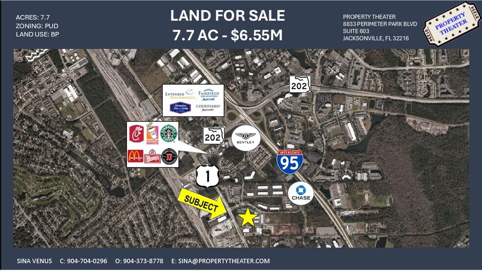 Primary Photo Of 7445 Philips Hwy, Jacksonville Land For Sale