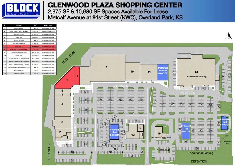 More Photos Of 9000-9078 Metcalf Ave, Overland Park Unknown For Lease