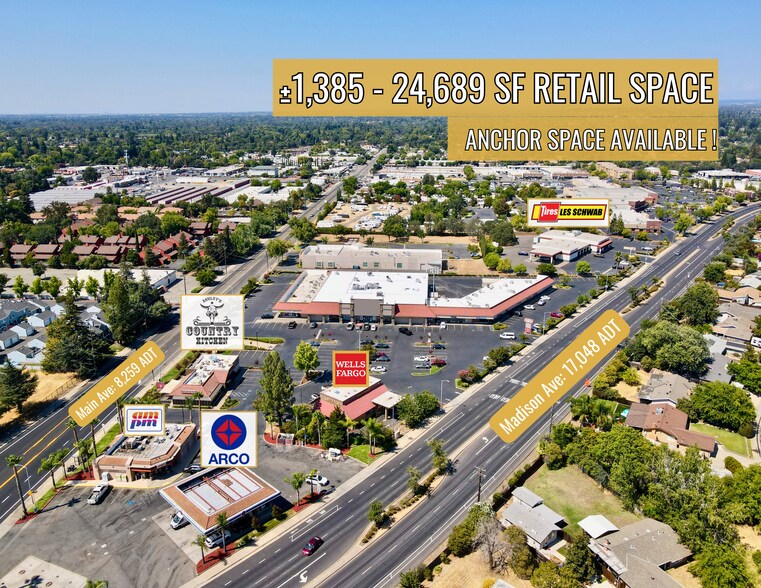 Primary Photo Of 9407-9417 Madison Ave, Orangevale Unknown For Lease