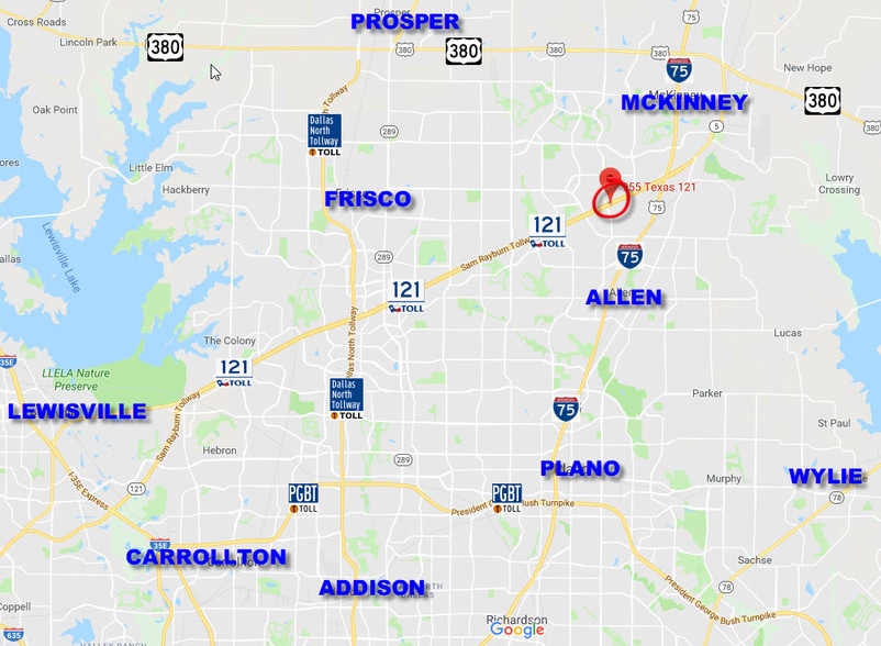 More Photos Of 955 State Highway 121, Allen Freestanding For Sale