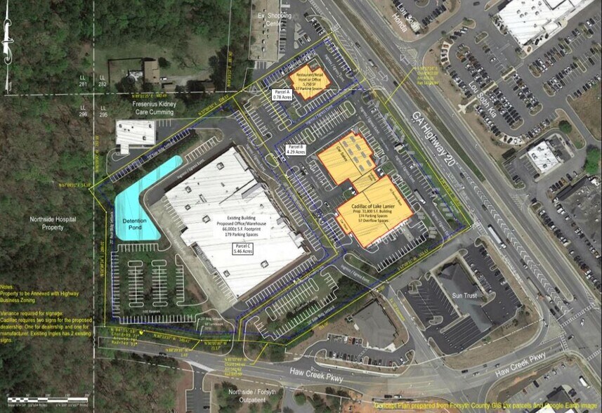 Primary Photo Of 1090 Buford Hwy, Cumming Land For Lease