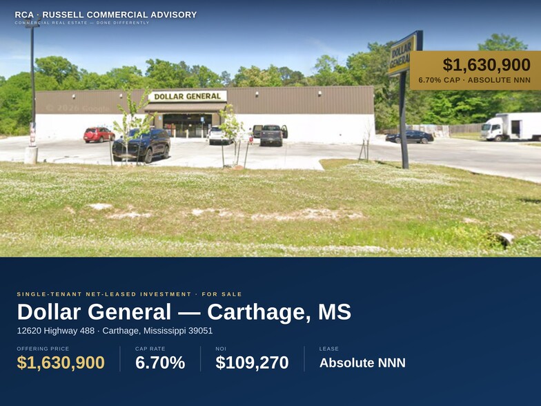 Primary Photo Of 12620 Highway 488, Carthage Freestanding For Sale