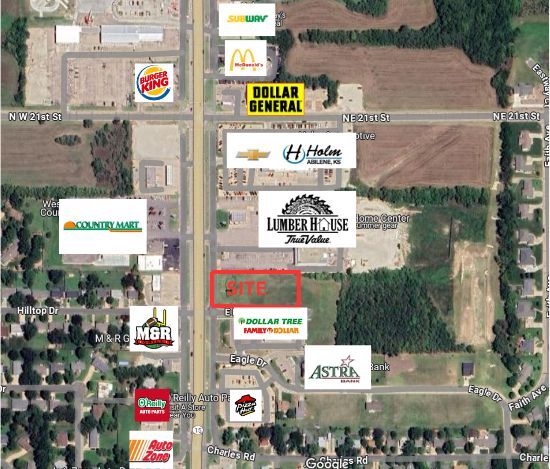 Primary Photo Of 1700 N Buckeye Ave, Abilene Land For Sale