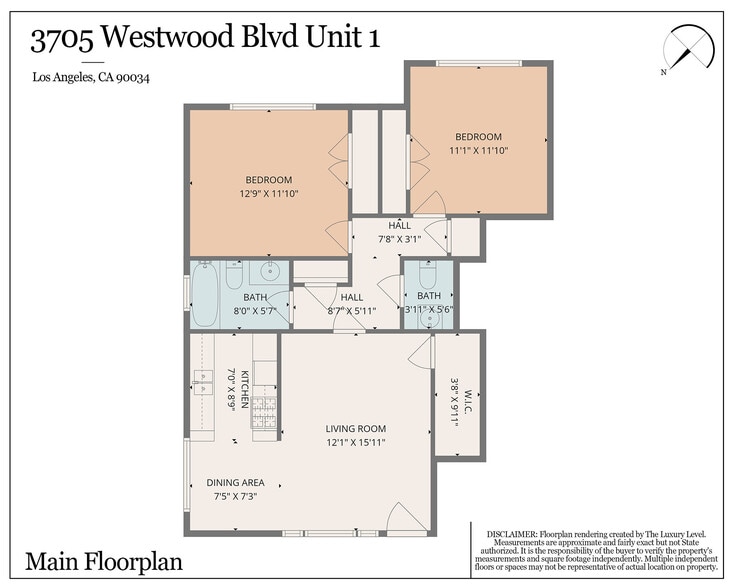 More Photos Of 3705 WESTWOOD BL, Los Angeles Apartments For Sale