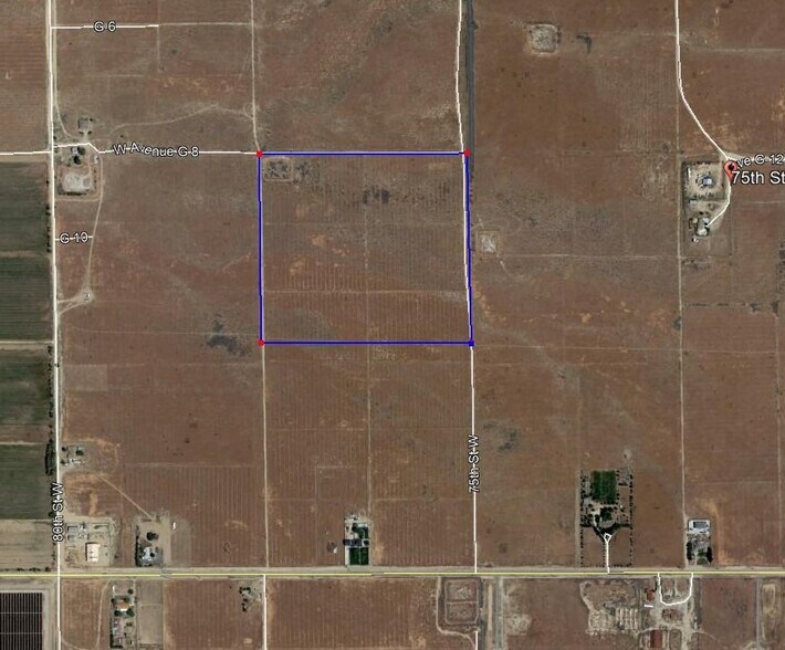 More Photos Of 75th Street And Avenue G W, Lancaster Land For Sale