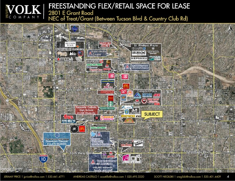 More Photos Of 2801 E Grant Rd, Tucson Freestanding For Lease