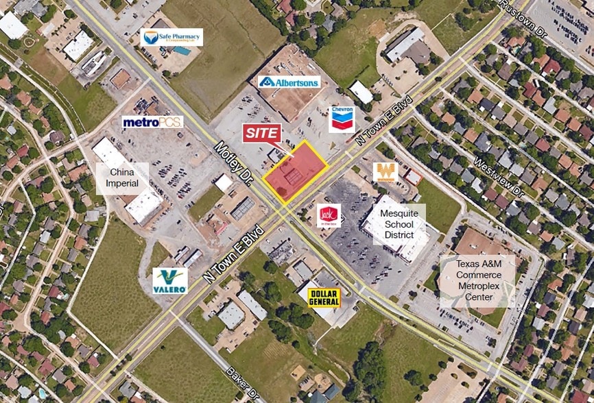 Primary Photo Of 3225 N Town East Blvd, Mesquite Land For Sale