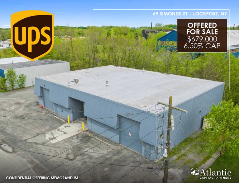 Primary Photo Of 69 Simonds St, Lockport Warehouse For Sale