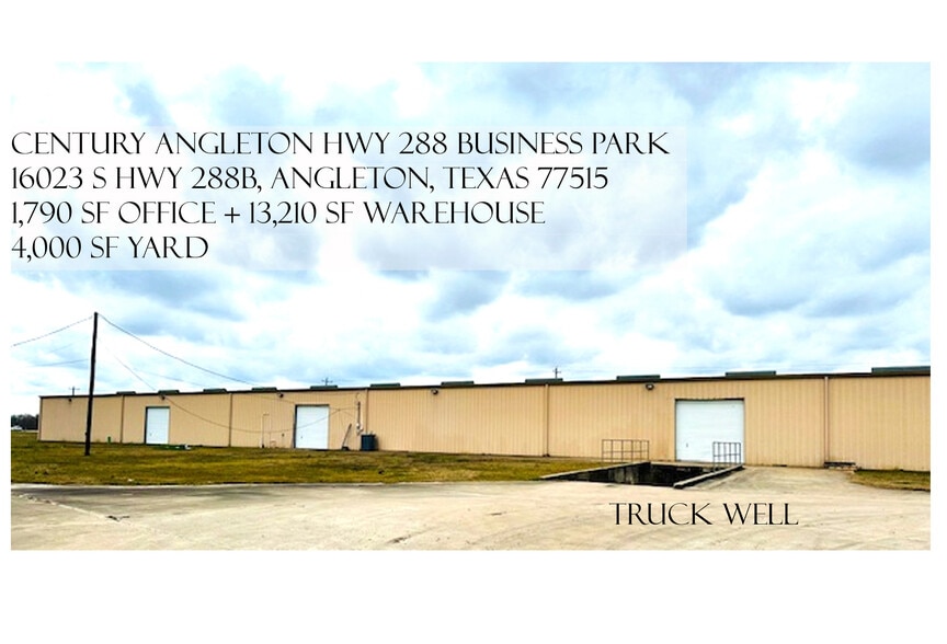 More Photos Of 16023 South Hwy, Angleton Warehouse For Lease