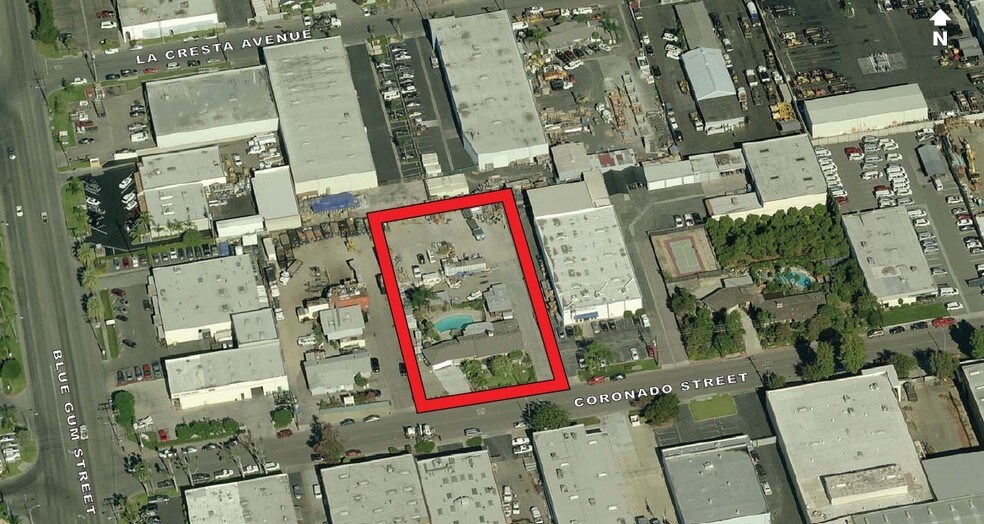 Primary Photo Of 2831 E Coronado St, Anaheim Land For Lease