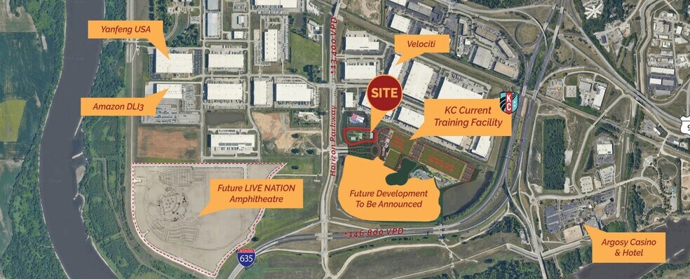 Primary Photo Of Horizon Parkway and I-635, Riverside Land For Lease