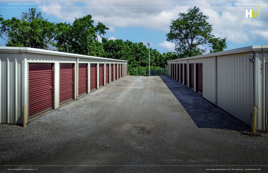 More Photos Of 4214 Access Rd, Jonesboro Self Storage For Sale