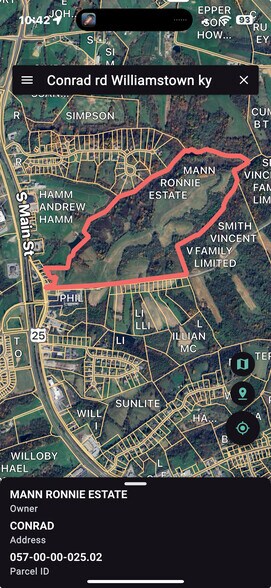 Primary Photo Of Conrad Ln, Dry Ridge Land For Sale