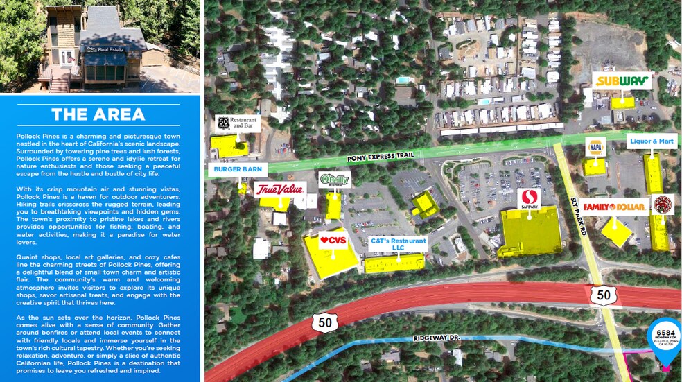 More Photos Of 6584 Ridgeway Dr, Pollock Pines Office For Sale