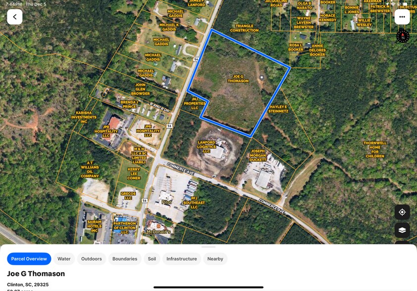 More Photos Of Sc-56 Hwy, Clinton Land For Sale