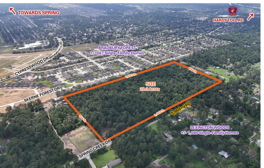 More Photos Of 3330 Spring Creek Dr, Spring Land For Sale