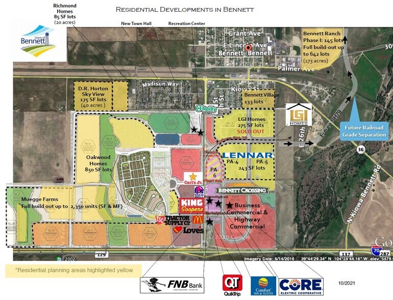 More Photos Of I-70 and 1st Street, Bennett Land For Lease