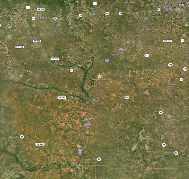 More Photos Of 175 County Road 1151, Pearsall Land For Sale