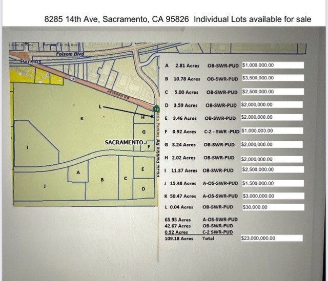 Primary Photo Of 8285 14th Ave, Sacramento Land For Sale