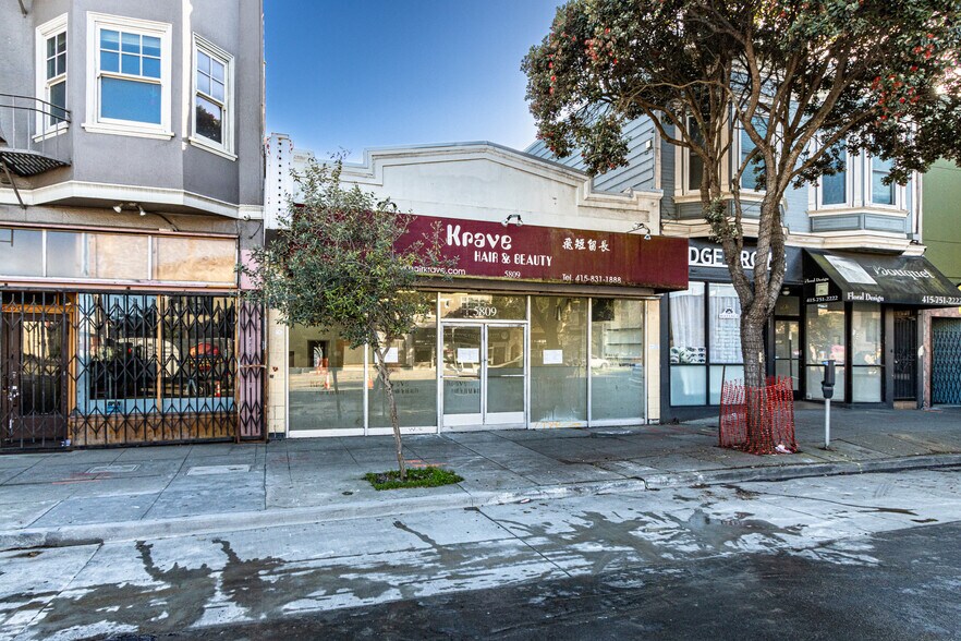 More Photos Of 5809 Geary Blvd, San Francisco Storefront For Lease