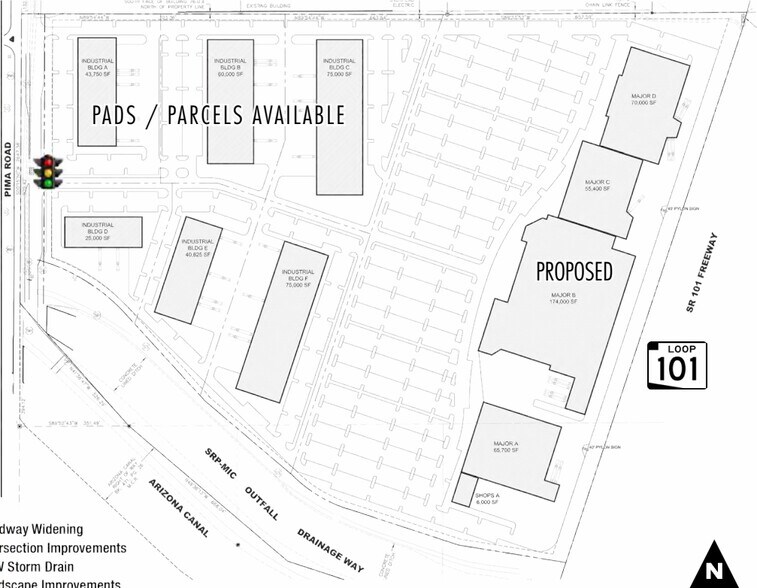 More Photos Of South of SWC Talking Stick Way & 101 loop, Scottsdale Land For Lease