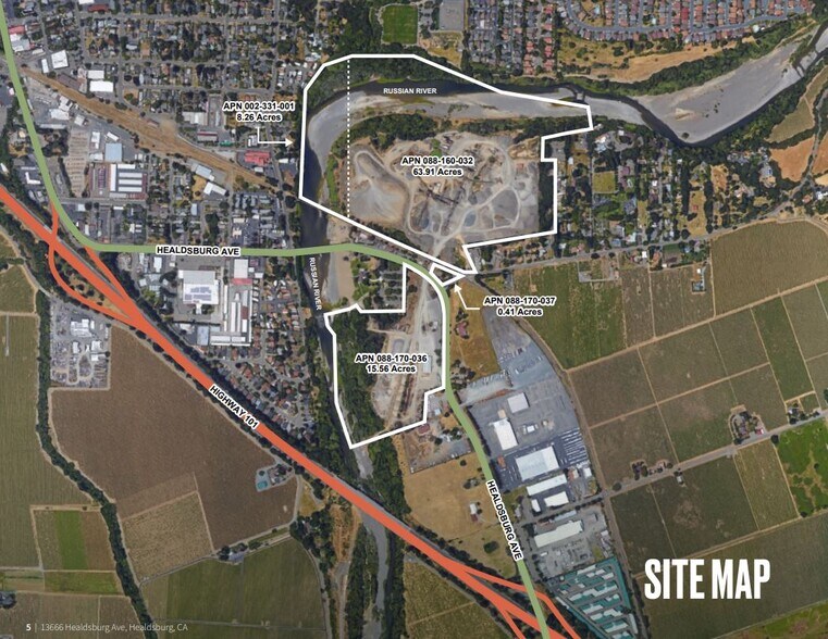 More Photos Of 13611 Healdsburg Ave, Healdsburg Land For Lease