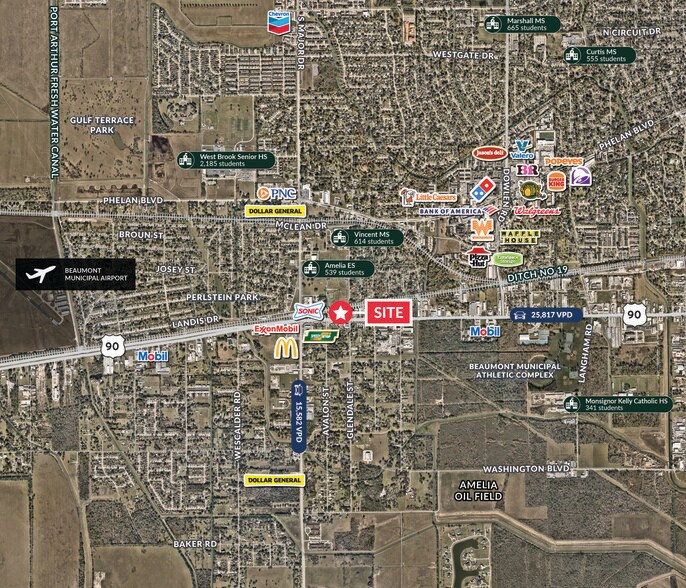 More Photos Of 8090 College St, Beaumont Freestanding For Lease