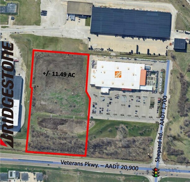 More Photos Of 795 Veterans Pky, Normal Land For Sale