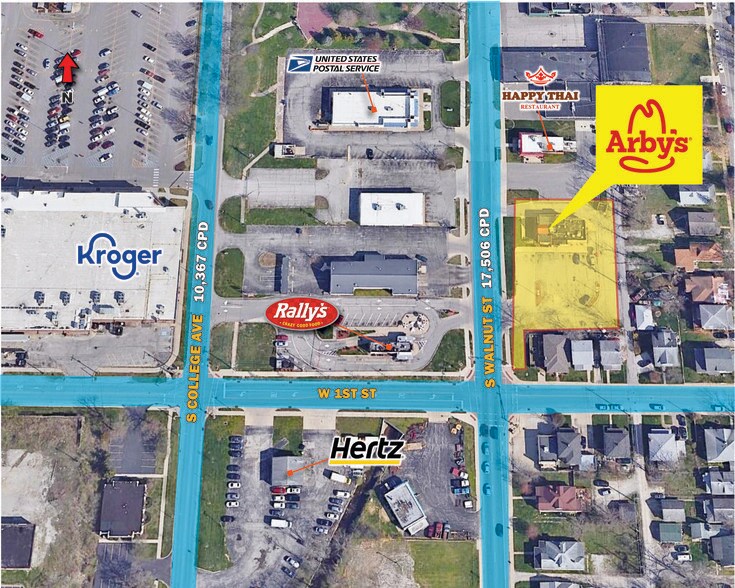 More Photos Of 535 S Walnut St, Bloomington Fast Food For Lease