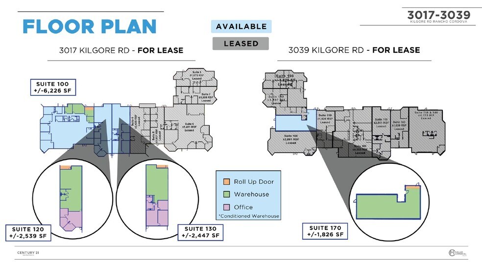 More Photos Of 3017 Kilgore Rd, Rancho Cordova Flex For Lease