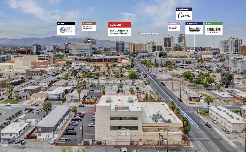 More Photos Of 1100 E Bridger Ave, Las Vegas Office For Sale