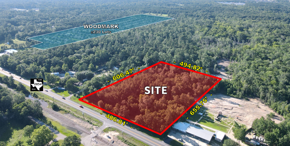 Primary Photo Of 0 FM 2854 Road, Conroe Land For Sale