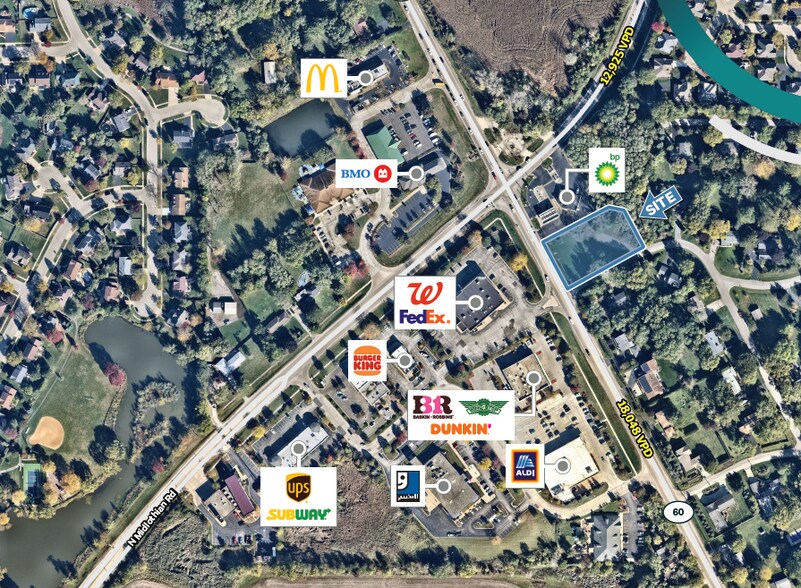 More Photos Of Route 60-83 & Midlothian Rd @ 123456, Mundelein Land For Sale