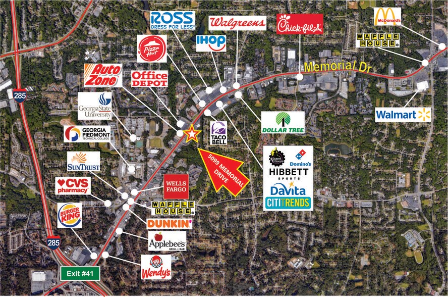 More Photos Of 5099 Memorial Dr, Stone Mountain Restaurant For Sale
