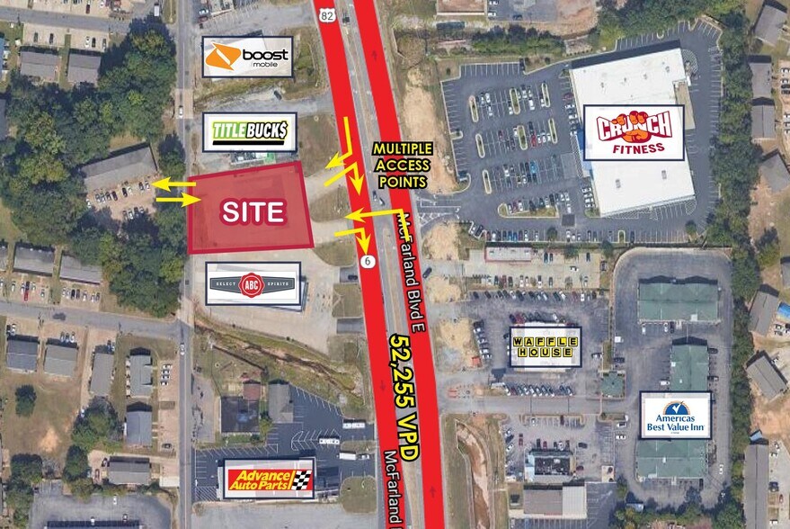 More Photos Of 3410 McFarland Blvd E, Tuscaloosa Land For Sale