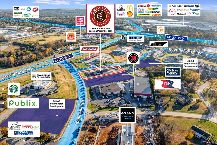 More Photos Of 800 Seven Oaks blvd, Smyrna Freestanding For Sale