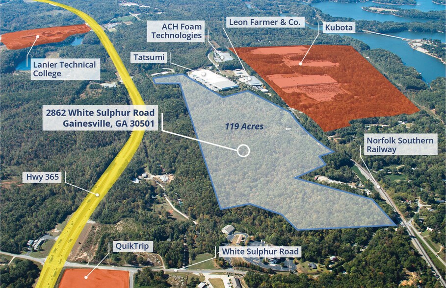 More Photos Of 2862 White Sulphur Rd, Gainesville Land For Sale