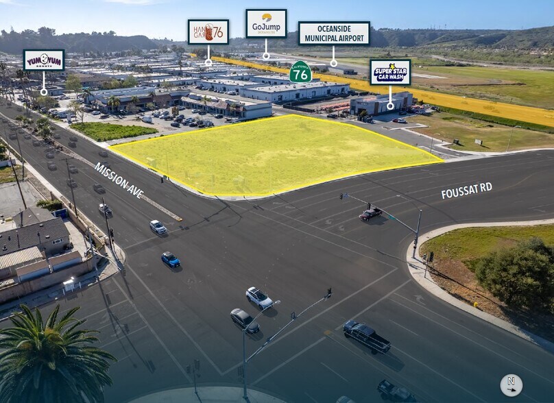 More Photos Of NWC Mission Ave & Foussat Rd, Oceanside Land For Sale