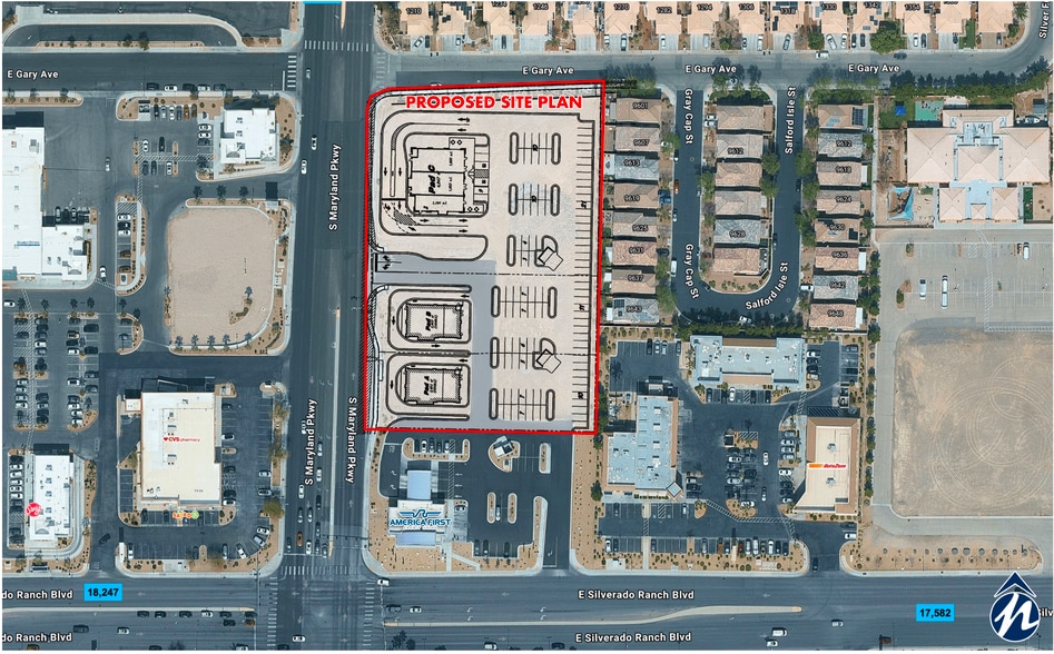 Primary Photo Of Maryland Pky @ Silverado Ranch, Las Vegas Land For Lease