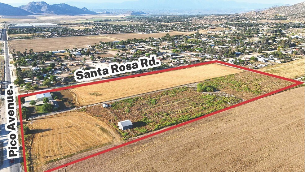 Primary Photo Of Pico Ave @ Santa Rosa Rd, Menifee Land For Sale