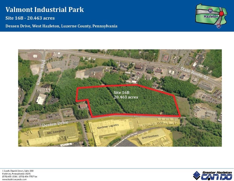 Primary Photo Of Dessen Dr, West Hazleton Land For Lease