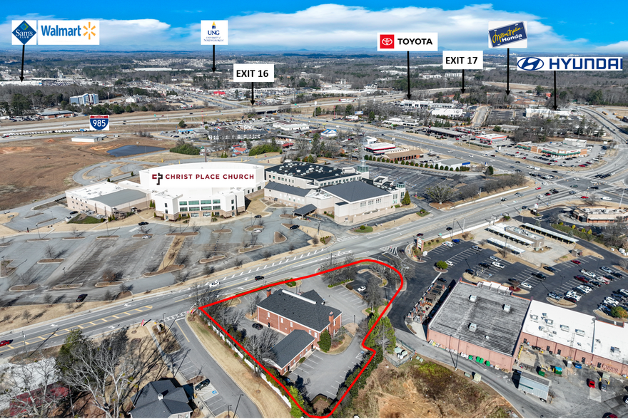 More Photos Of 3461 Atlanta Hwy, Flowery Branch Office For Sale