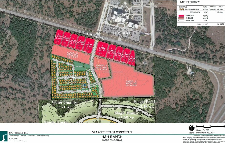 More Photos Of State Hwy 71 hwy, Marble Falls Land For Sale