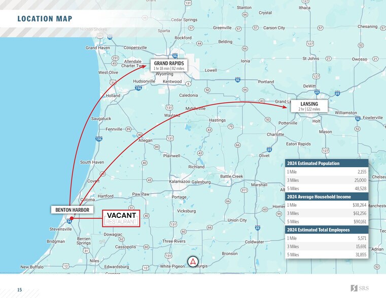 More Photos Of 1830 Pipestone Rd, Benton Harbor Restaurant For Sale