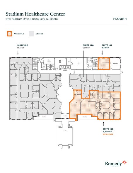 More Photos Of 1810 Stadium Dr, Phenix City Medical For Lease