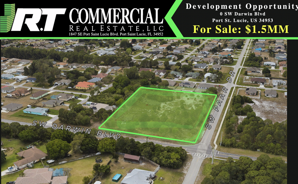 Primary Photo Of Paar, Port Saint Lucie Land For Sale