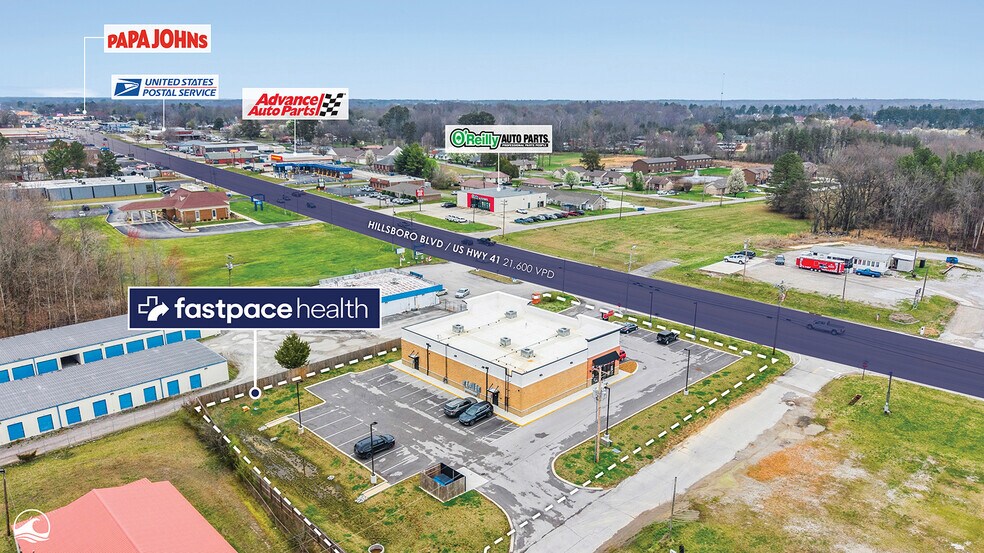 More Photos Of 1870 Hillsboro Blvd, Manchester Storefront Retail Office For Sale